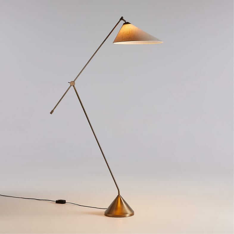 Crate & Barrel Avant articulating floor lamp