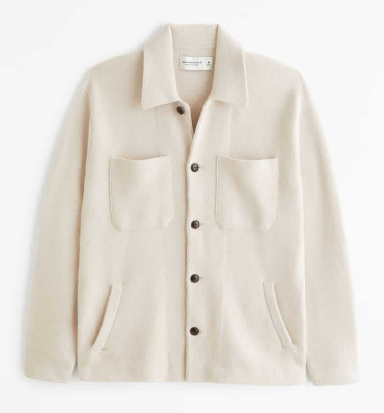 Abercrombie & Fitch sweater shirt jacket