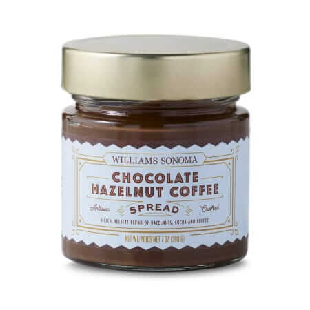 williams sonoma chocolate hazelnut coffee spread