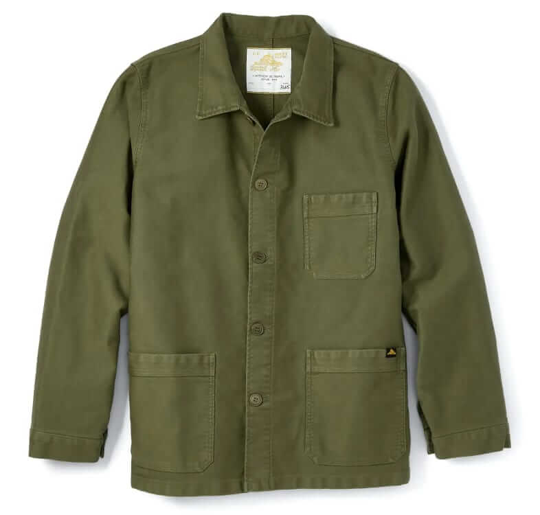 Le Mont St Michel Moleskin Chore Jacket