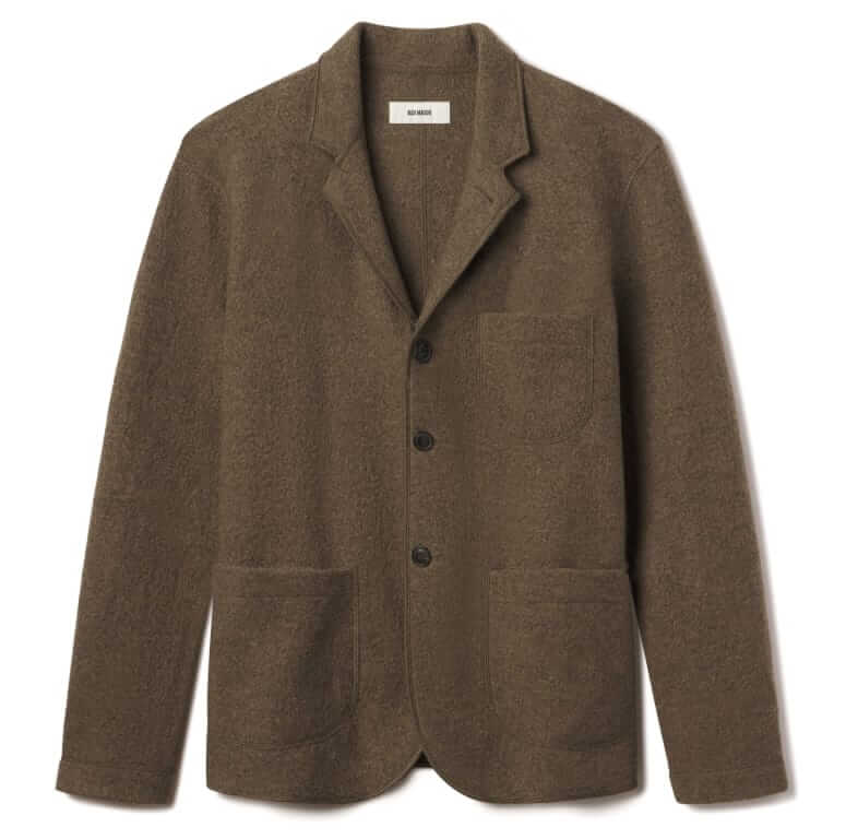 Buck Mason Felted chore coat