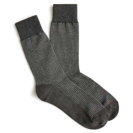 J.Crew Houndstooth Socks