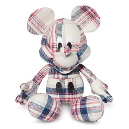 UNIQLO x Disney Plaid Mickey Plush