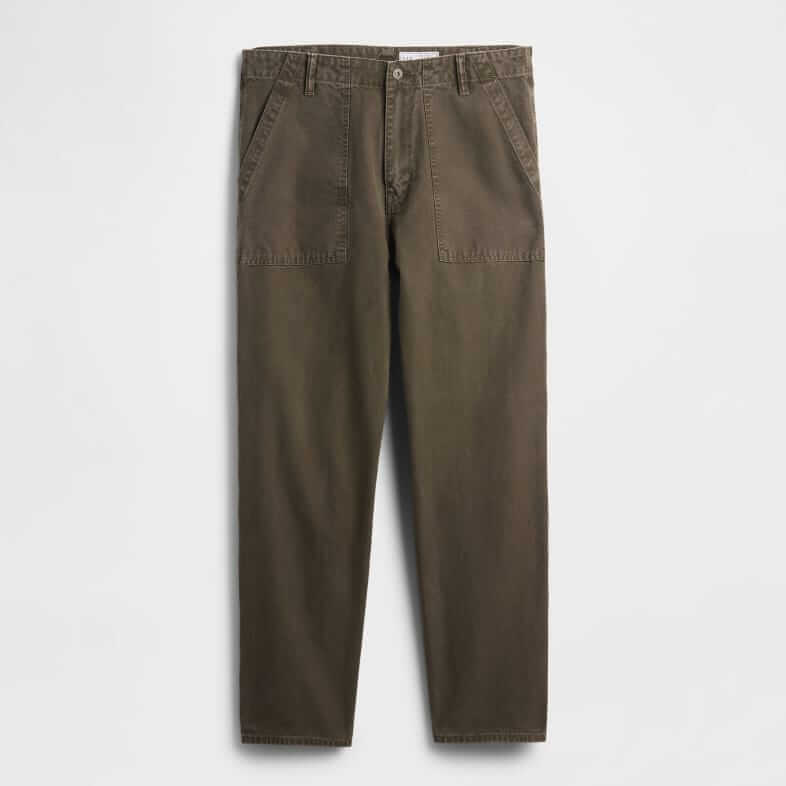 gap baggy canvas carpenter pant