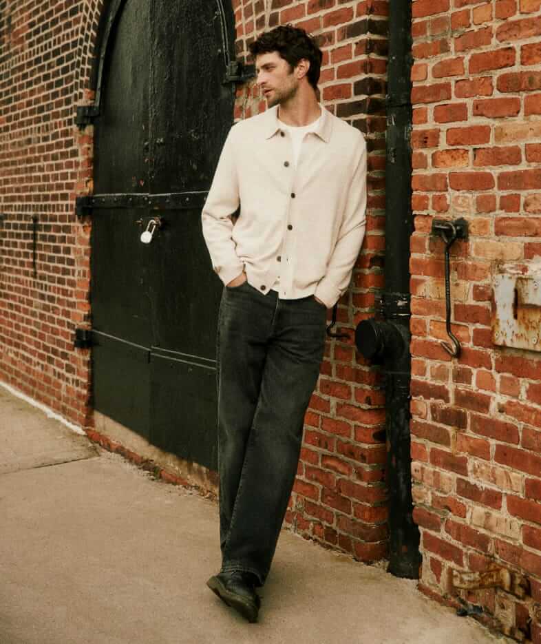 Madewell Button-front sweater