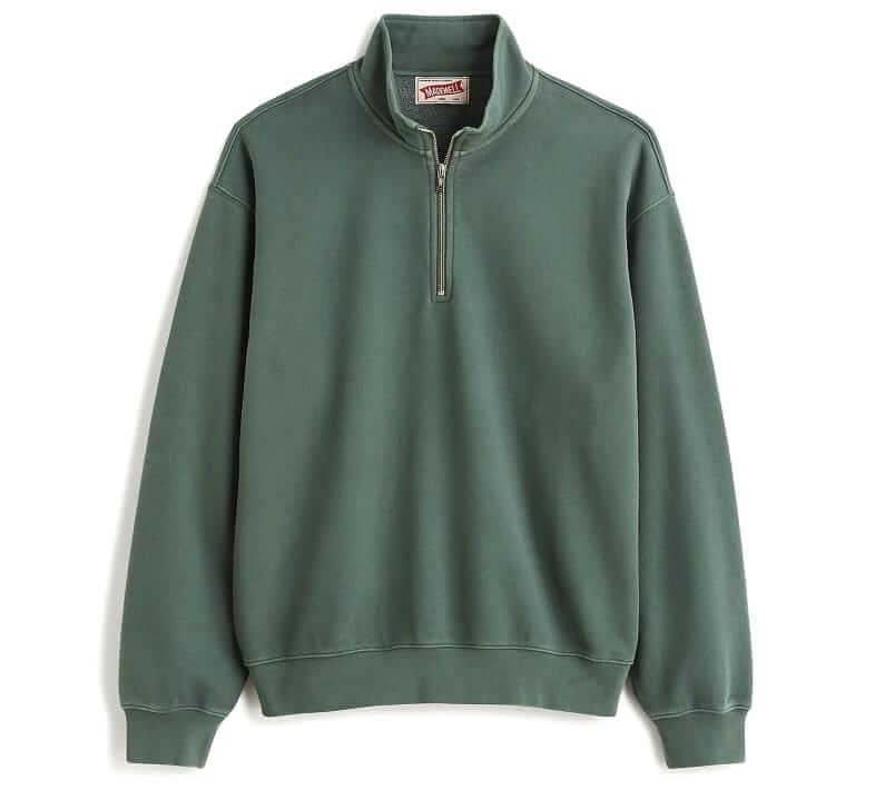 Madewell McCarren Midweight Quarter-Zip