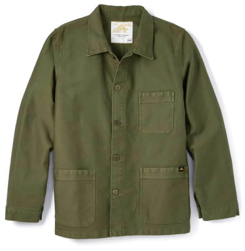 Le Mont St Michel Moleskin Chore Jacket
