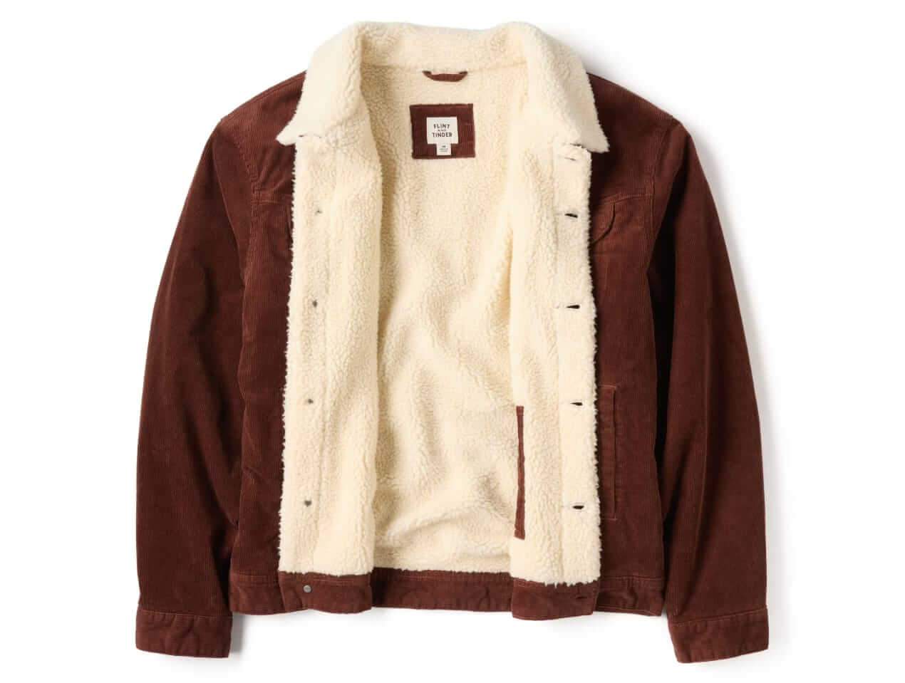 flint and tinder sherpa-lined trucker jacket