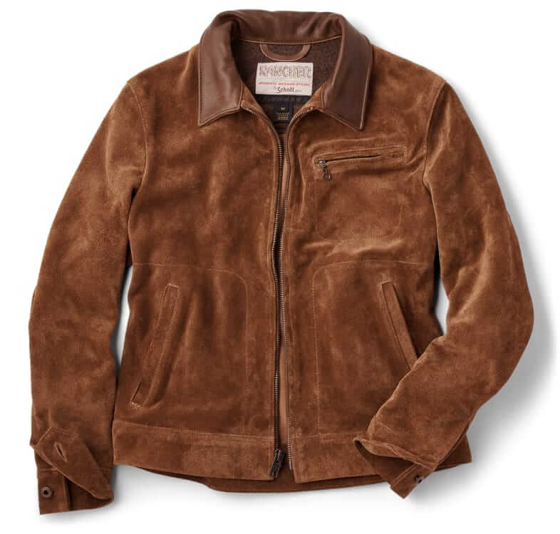 Schott Roughout leather jacket