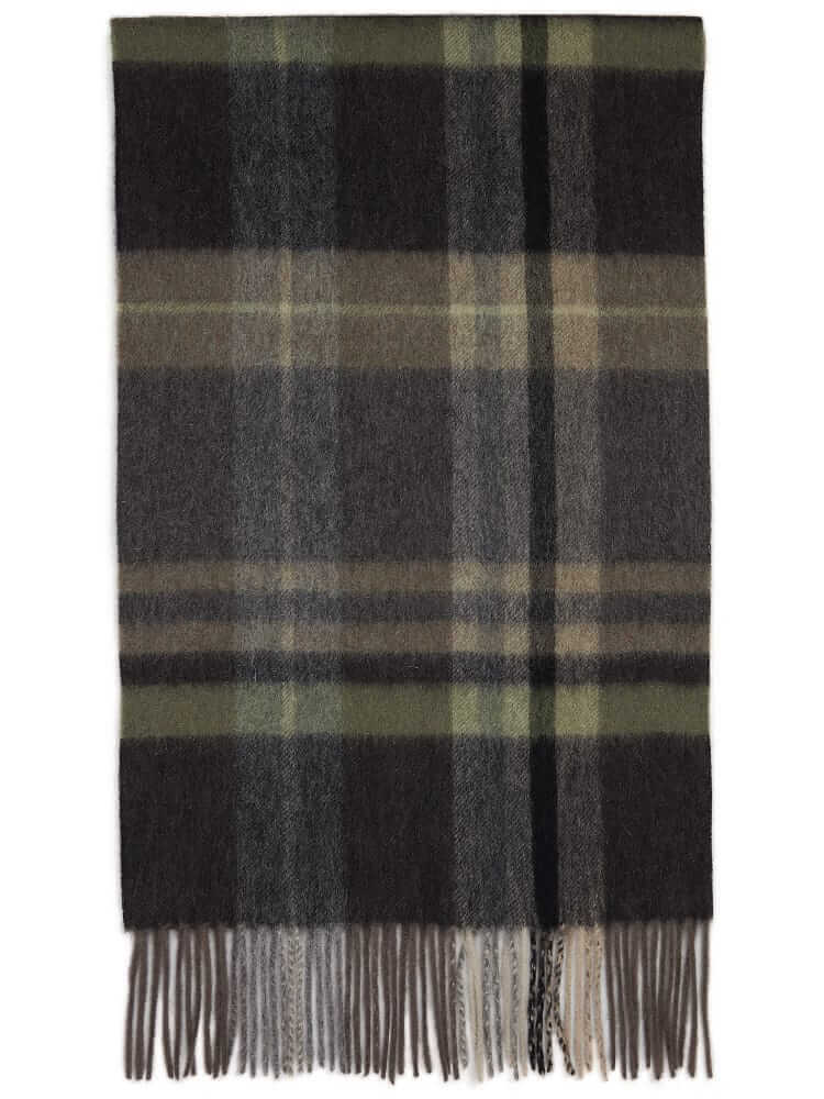 joseph abboud tartan plaid cashmere scarf