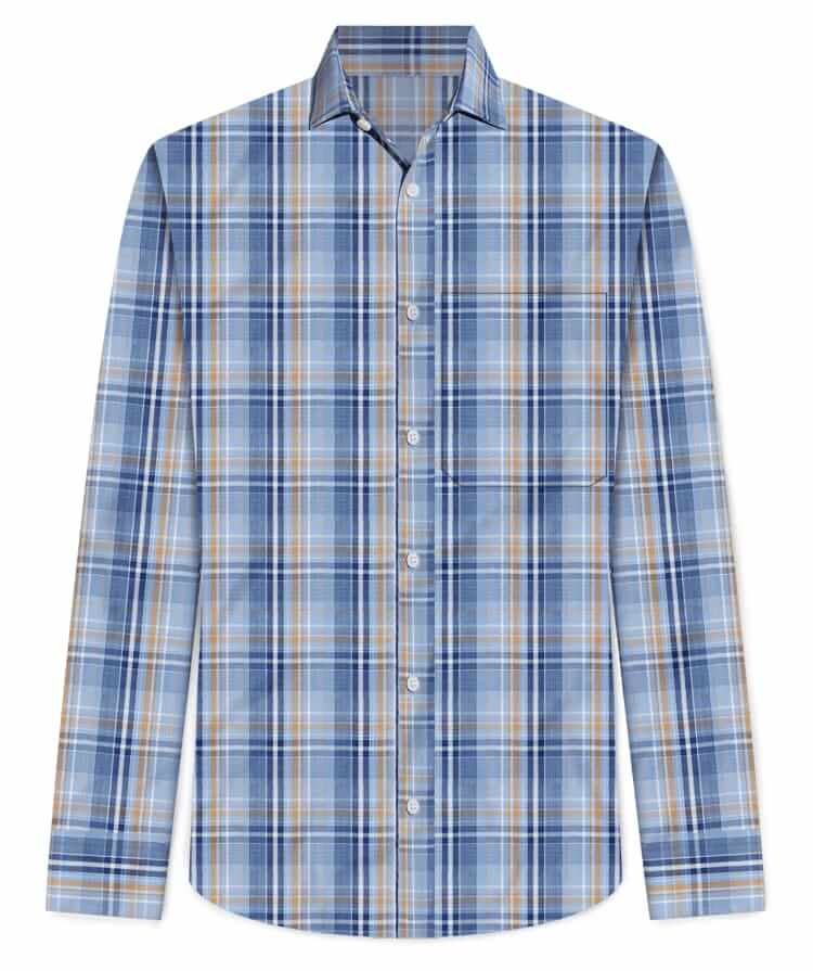 wilke-rodriguez plaid button-up