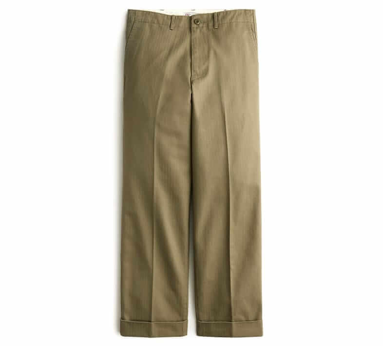 Wallace & Barnes Herringbone chinos