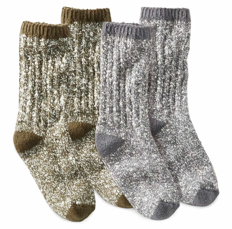 L.L.Bean Cotton ragg socks