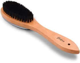 Miscly Boar Bristle Clothes Brush and Lint Remover