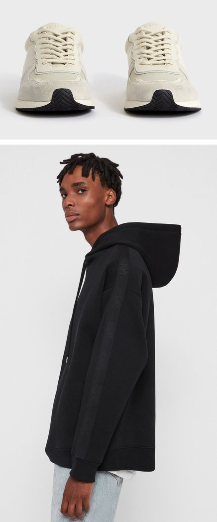 AllSaints Milford Runner and Hayford Hoodie