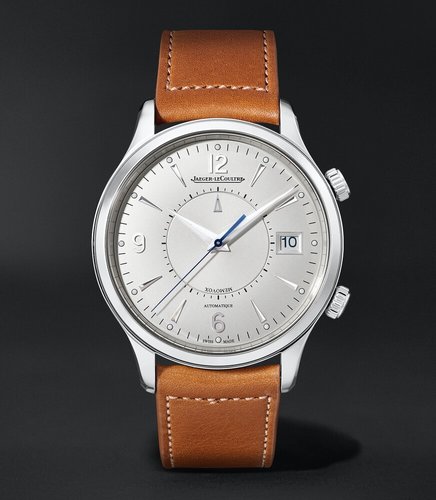 Jaeger-LeCoultre Master Control Memovox Automatic 40mm Stainless Steel and Leather Watch