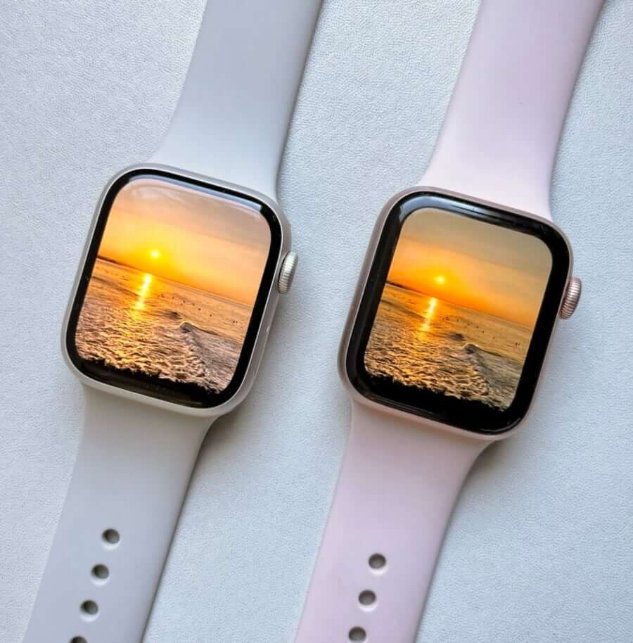 Apple Watch series 7 in aluminum
