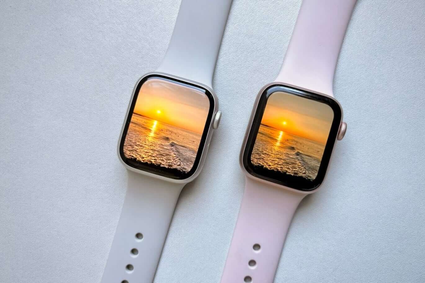 Apple Watch series 7 in aluminum