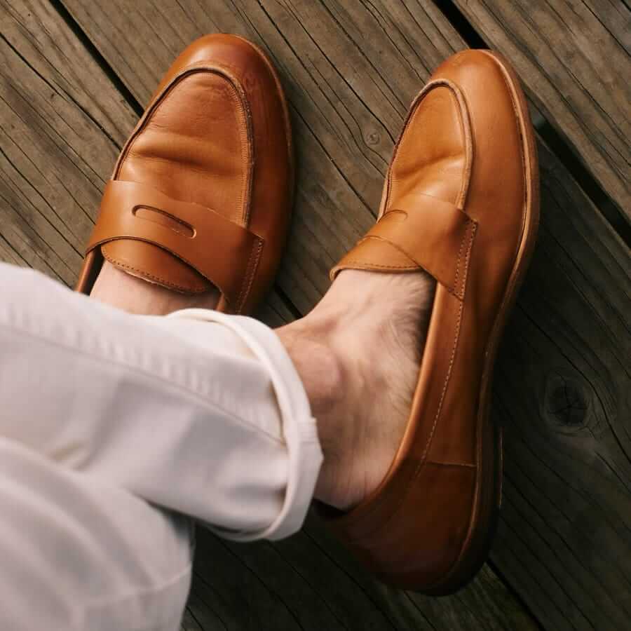 Astorflex men's leather loafers
