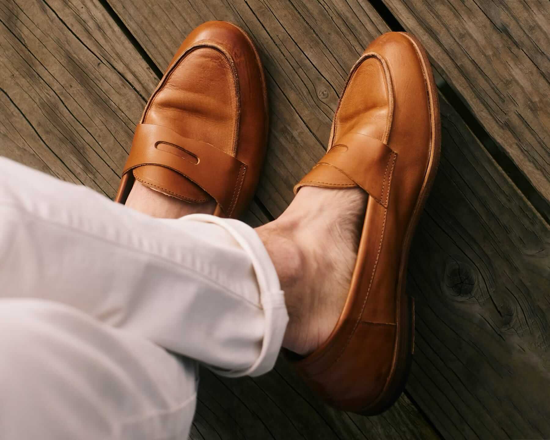 Astorflex men's leather loafers