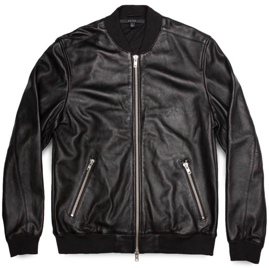 DSTLD Leather Jacket