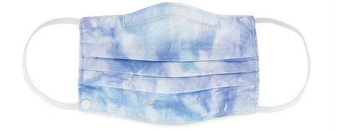 Revolve Double-Layered Tie-Dye Mask