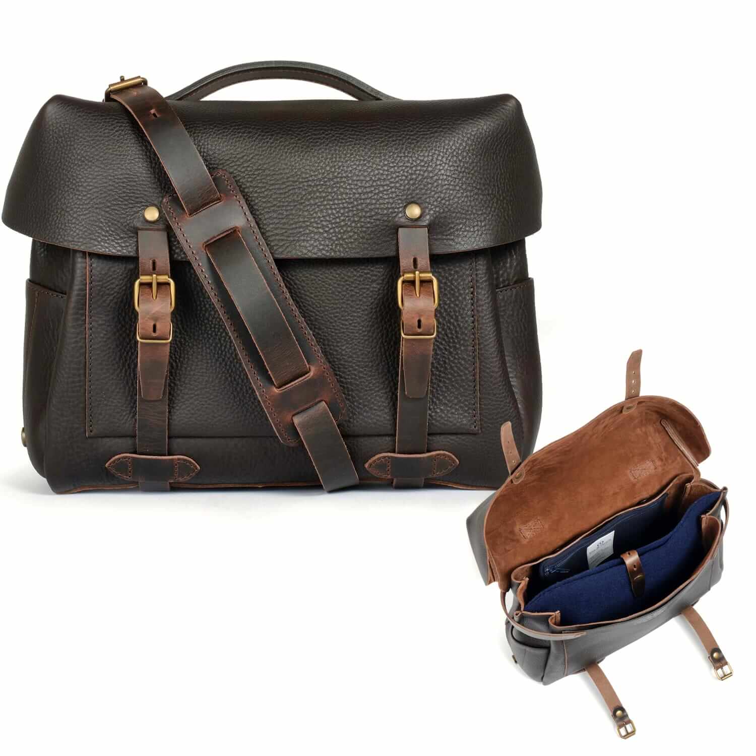 20 Best Leather Work Bags for Men Tote Bags, Briefcases, Messengers