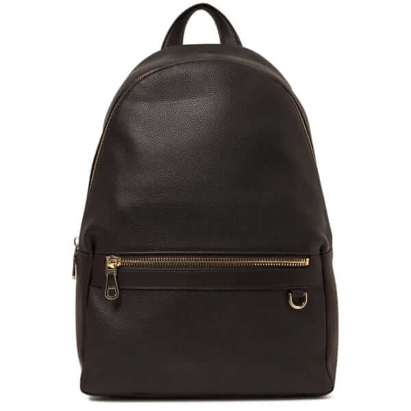 Reiss Drew leather zipped backpack