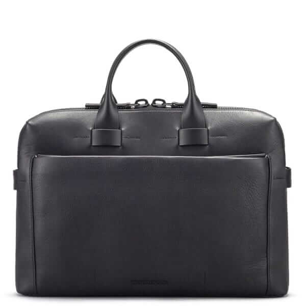 Troubadour Pathfinder slim leather briefcase