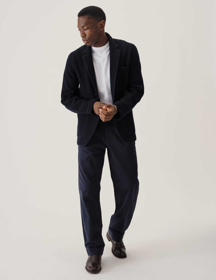 Buck Mason Felted chore blazer