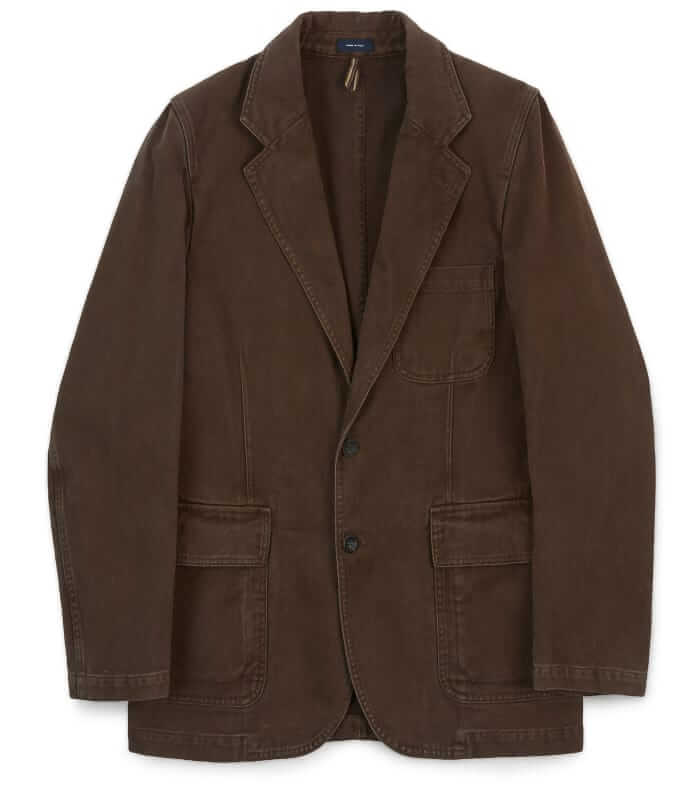 Drake's Cotton twill blazer