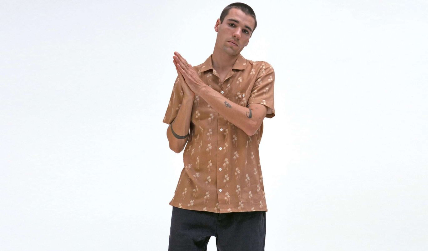 Far Afield camp collar shirt