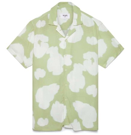 Wax London camp collar shirt