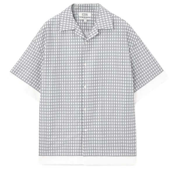 COS Oversized camp collar shirt