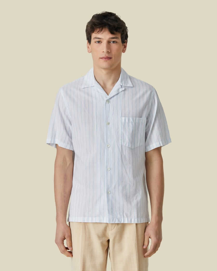 Portuguese Flannel Beach cabin camp collar shirt