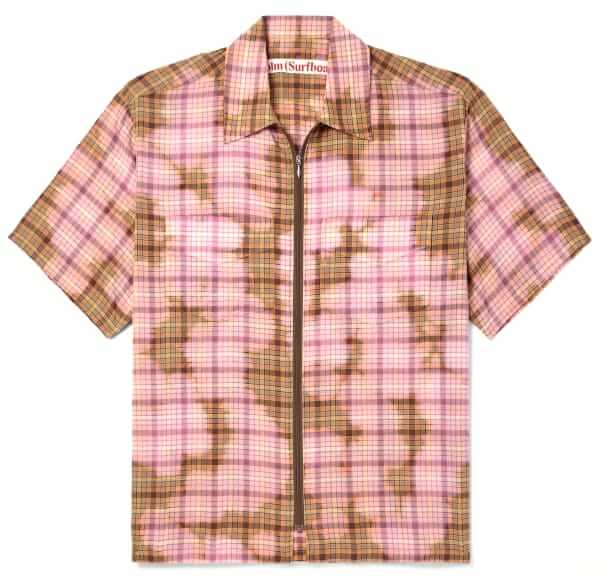 Stockholm Surfboard Club Seersucker overshirt