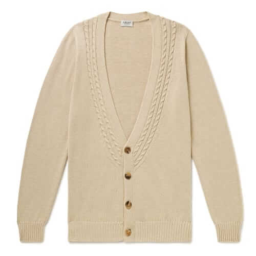 Ghiaia Cashmere Cable-knit cardigan