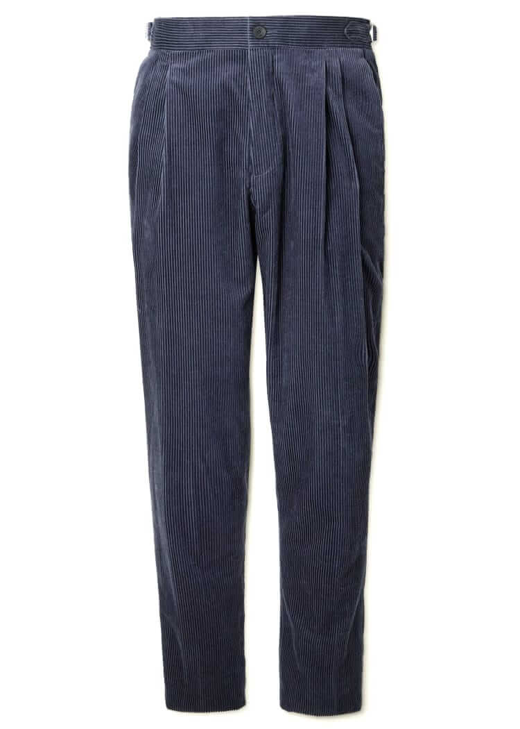mr p cotton-cashmere corduroy trouser