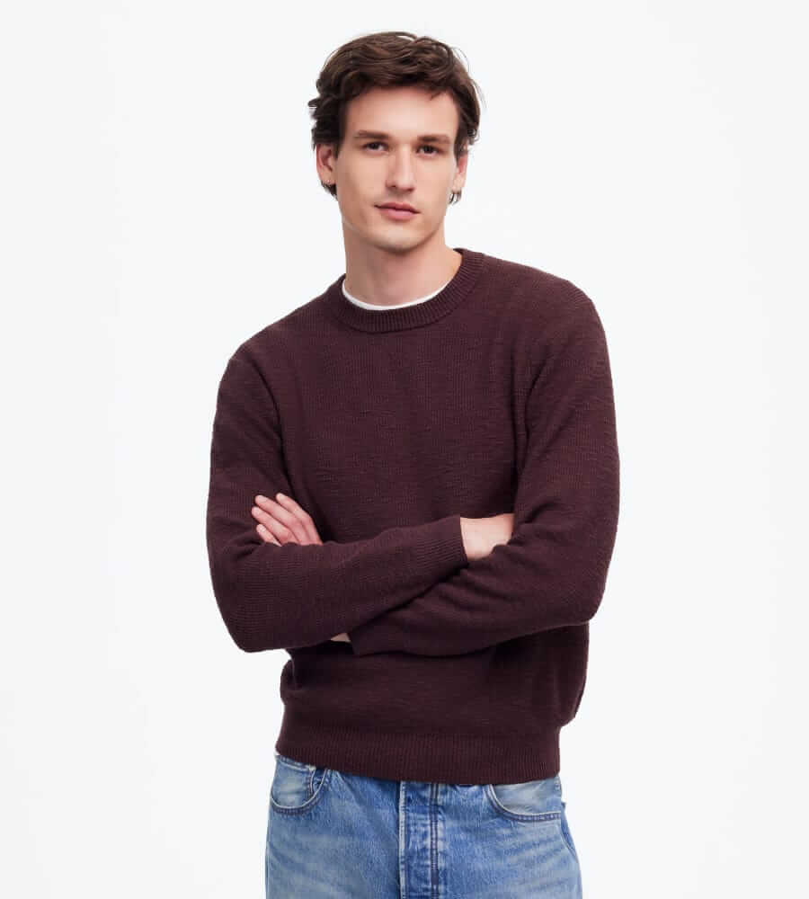 Madewell Waffle-knit sweater