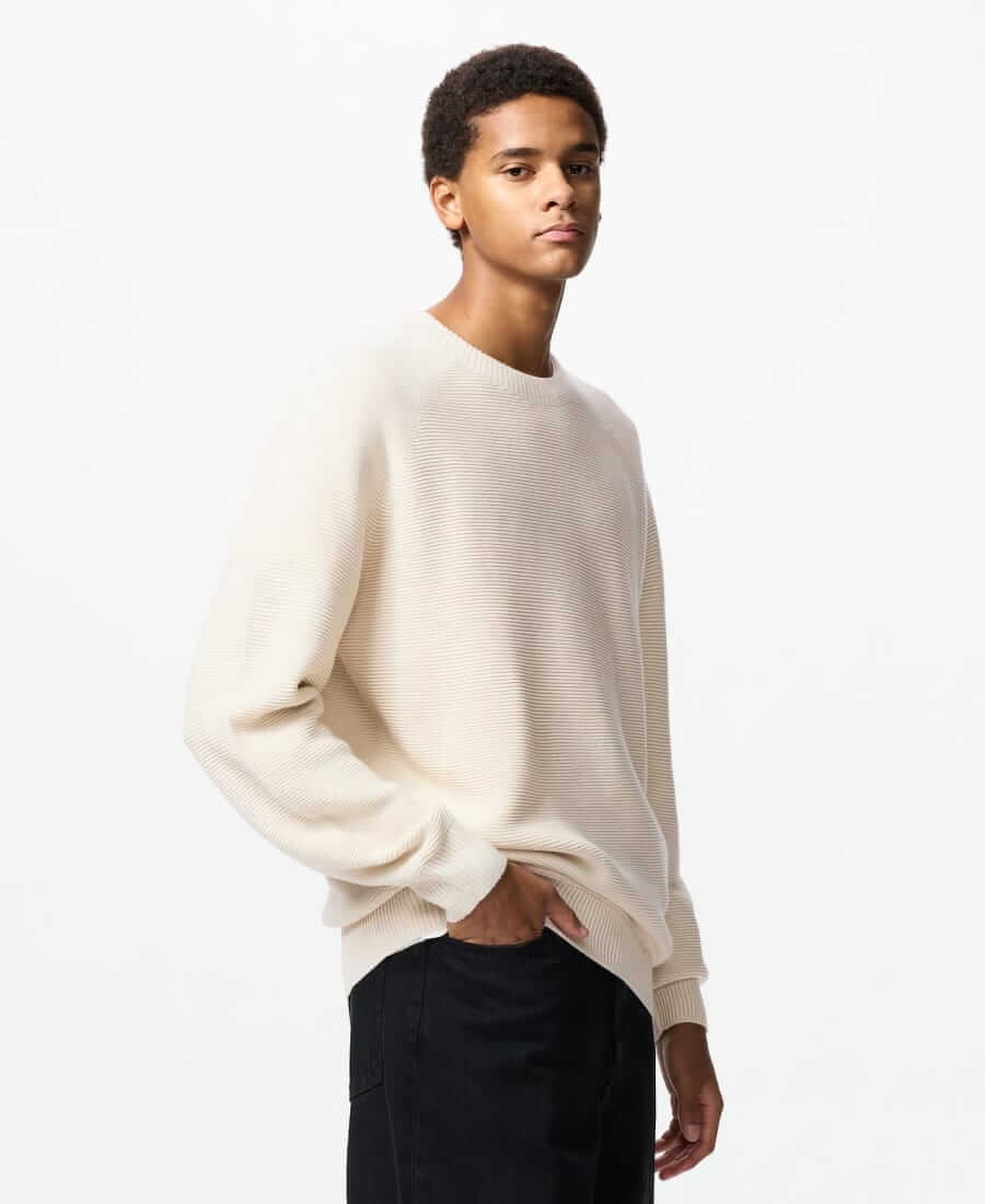 UNIQLO 3D knit cotton sweater