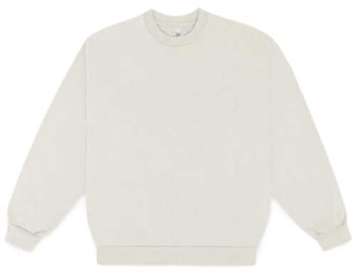 Los Angeles Apparel Garment-dyed fleece crewneck sweatshirt