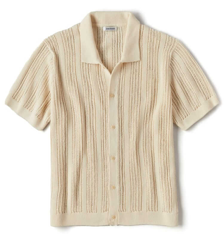 3sixteen knit mesh shirt
