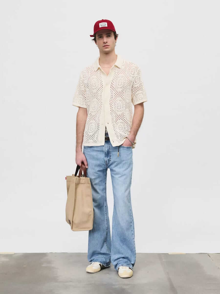 levi's sweater camp shirt