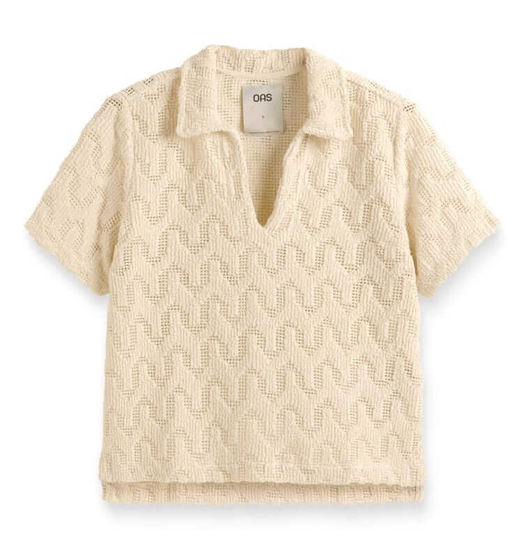 oas atlas crochet shirt