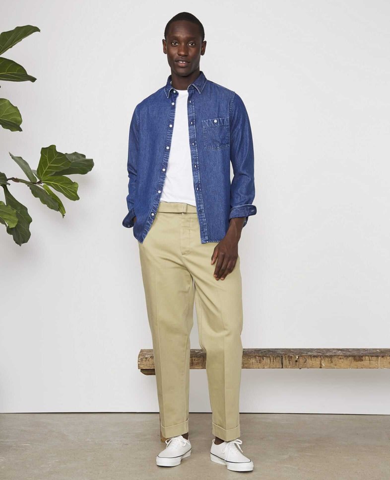 Officine General Alex Denim Shirt