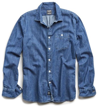 Todd Snyder Italian Mid-Weight Denim Shirt