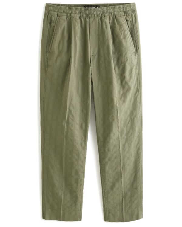 Abercrombie & Fitch Linen-blend pant