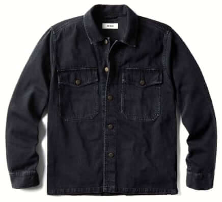 Buck Mason Denim Two-Pocket Field Shirt Jacket