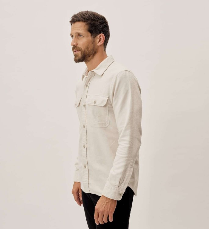Buck Mason Brushed Flannel Two-Pocket Shirt