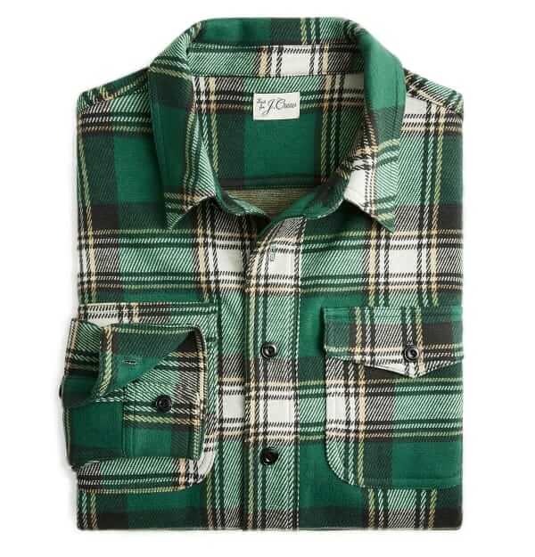 J.Crew Soft-knit flannel shirt